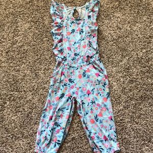 Cute and comfortable floral romper